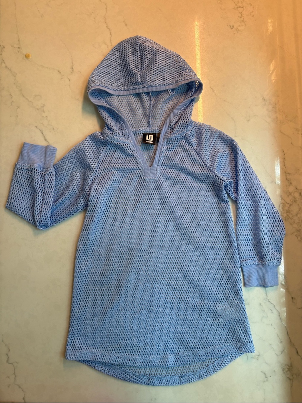 Girls Mesh Swim Cover-up Tunic